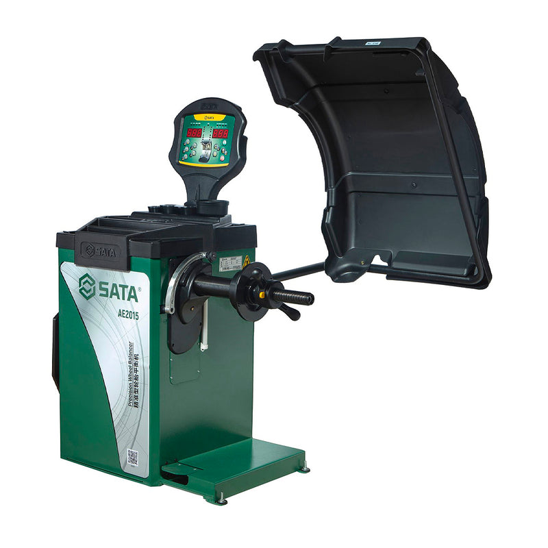 Máy cân bằng động bánh xe ô tô, dòng chính xác cao SATA AE2015 dùng điện 200V