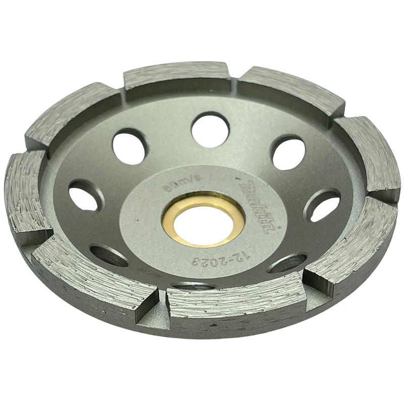 Lưỡi bào mài bê tông Makita kiểu răng phân đoạn, đường kính lưỡi từ 100mm-180mm, lỗ cốt 22.23mm đạt tiêu chuẩn EN13236 ( Cấp 1 sao )