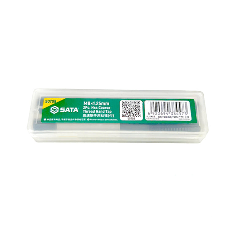 Hộp 2 mũi taro tạo ren vặn tay SATA kích thước từ M3 - M12