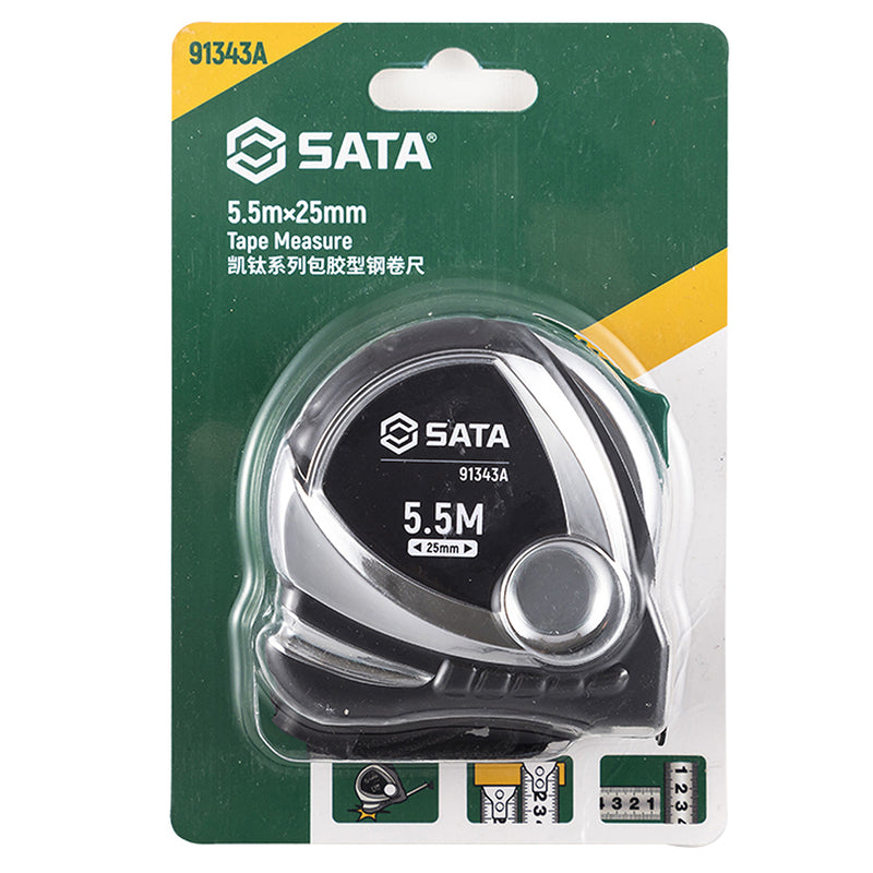 Thước cuộn thép SATA chiều dài từ 3.5m - 7.5m