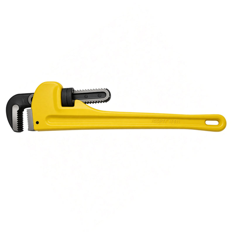 Mỏ lết răng thân nhôm Stanley 84-467-23 kích thước 600mm (24 inch) màu vàng ngàm thép tôi luyện