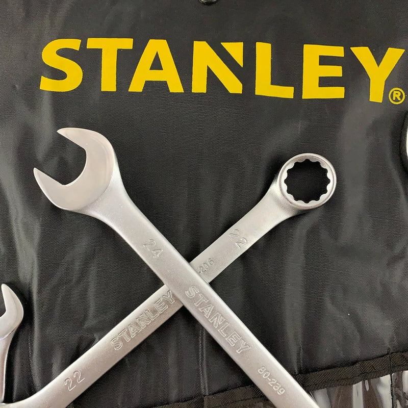 Bộ cờ lê vòng miệng hệ mét, 14 chi tiết Stanley STMT80944-9 kích thước từ 8mm - 32mm