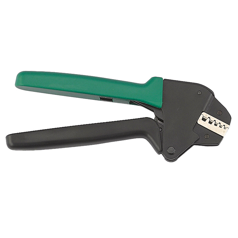 Kìm bấm cosse pin rỗng bọc nhựa cách điện, có trợ lực SATA khả năng bấm cose từ 0.25mm² - 10mm²