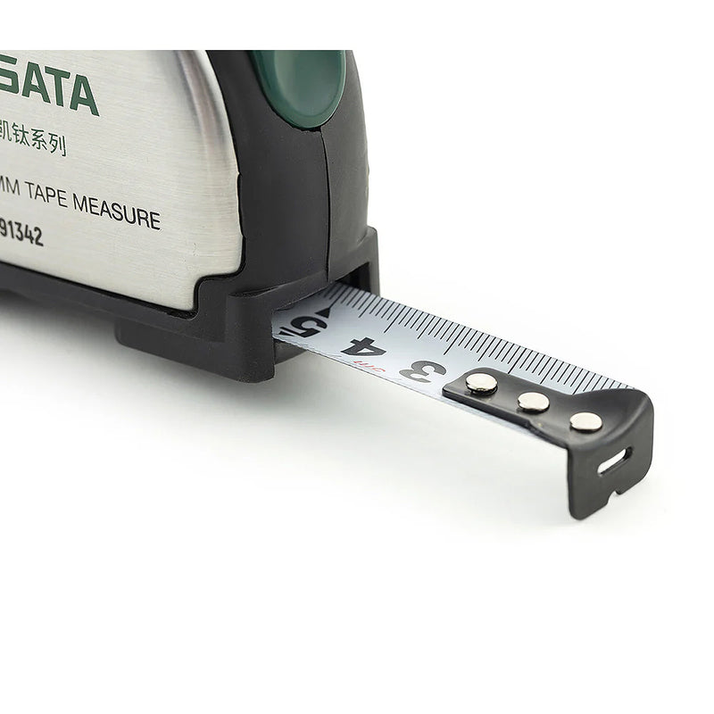 Thước cuộn thép, vỏ Inox SATA chiều dài từ 3.5m - 7.5m