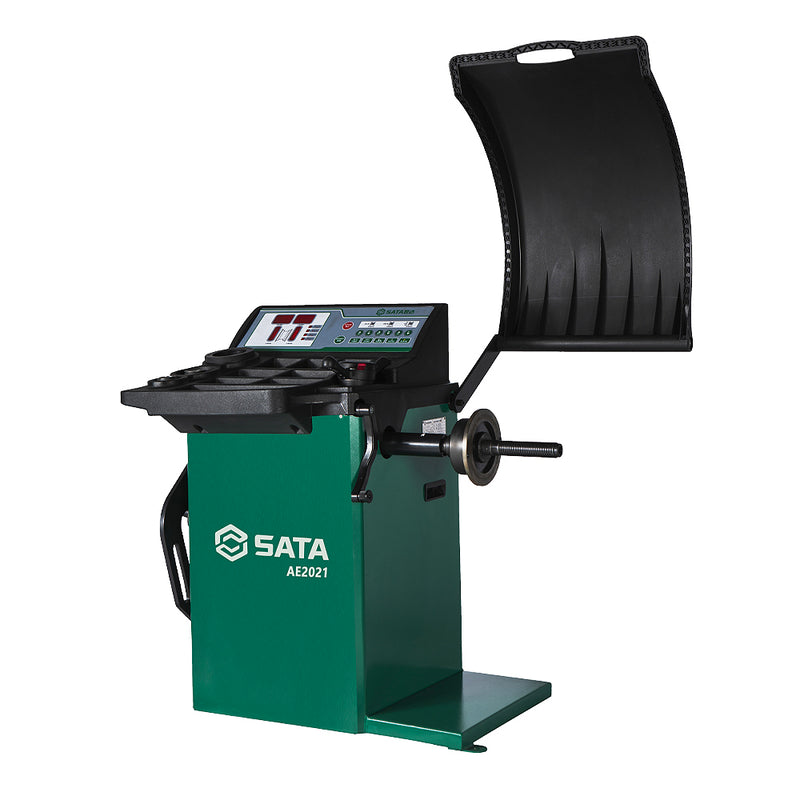 Máy cân bằng động bánh xe ô tô, dòng tiêu chuẩn SATA AE2021 dùng điện 220V