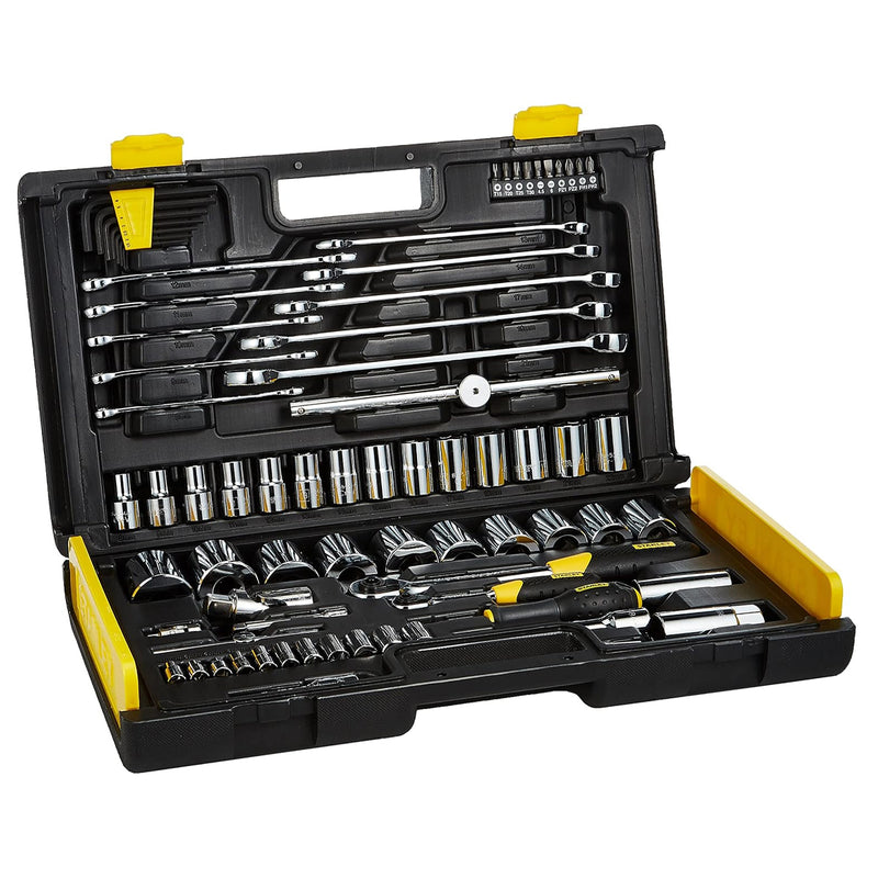 Bộ đầu tuýp và mũi vặn vít tổng hợp 75 chi tiết Stanley 1-94-660