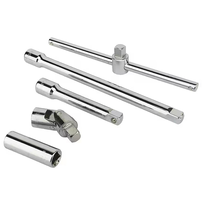 Bộ đầu tuýp kèm cần siết cốt 1/2 inch, 24 chi tiết Stanley STMT72795-8 kích thước từ 10mm - 32mm