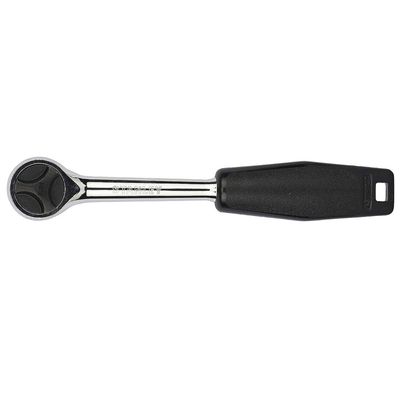 Cần siết tự động cốt 1/2 inch Stanley STMT86397-8B đầu tròn mạ Chrome cán bọc nhựa màu đen chống trượt