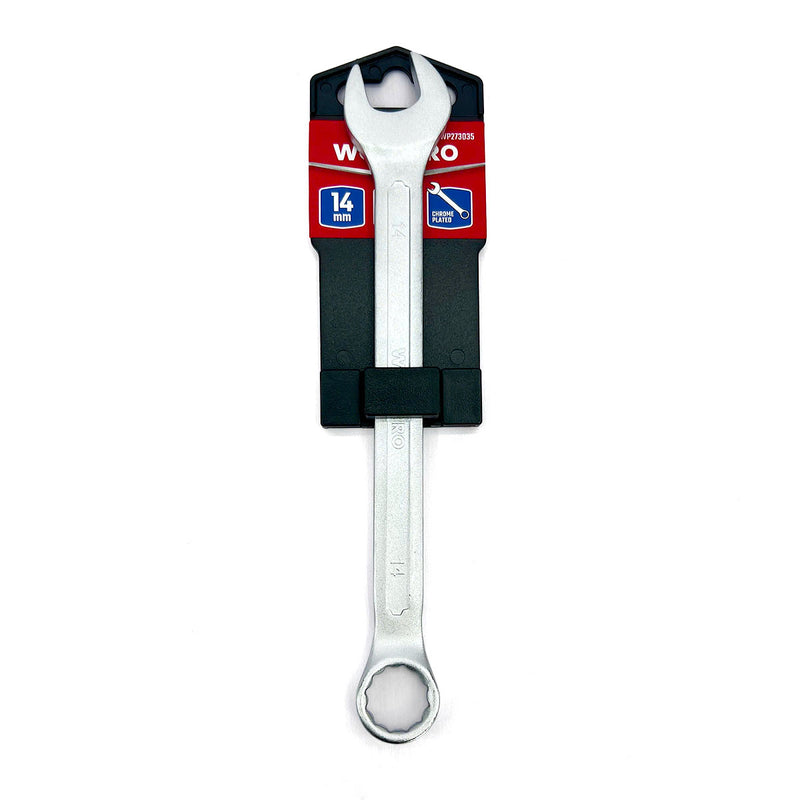 Cờ lê vòng - miệng bằng thép CR-V mạ chrome mờ (6mm-32mm) Workpro