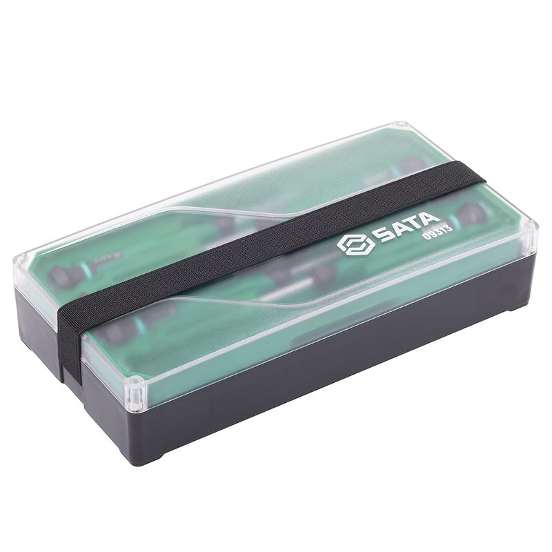 Bộ tua vít điện tử đầu sao 6 chi tiết SATA 09313