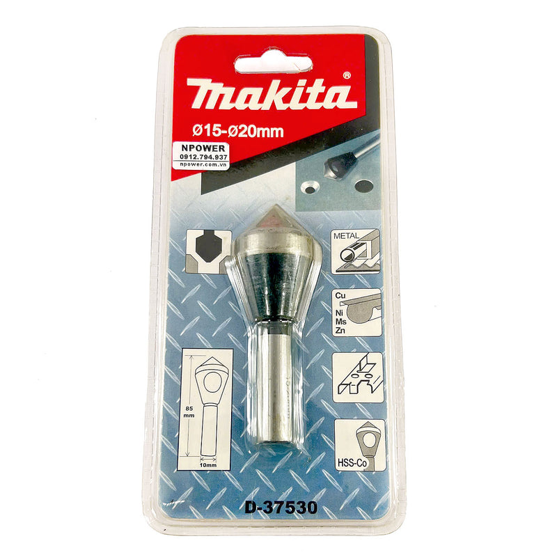 Mũi vát lỗ Makita đuôi trơn, kích thước từ 2mm-20mm