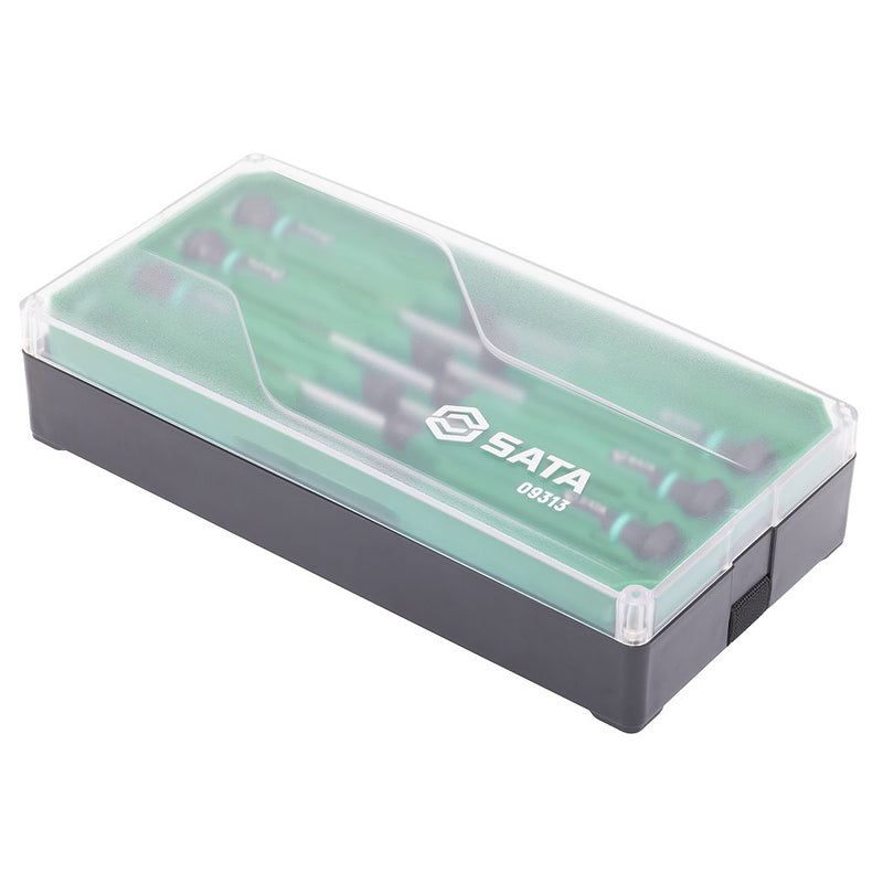 Bộ tua vít điện tử đầu sao 6 chi tiết SATA 09313
