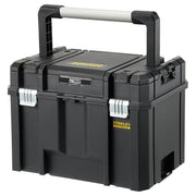 Thùng đựng dụng cụ sâu FATMAX PRO-STACK Stanley FMST1-75796 dung tích 25L có tay cầm nhôm dài và organizer trên nắp
