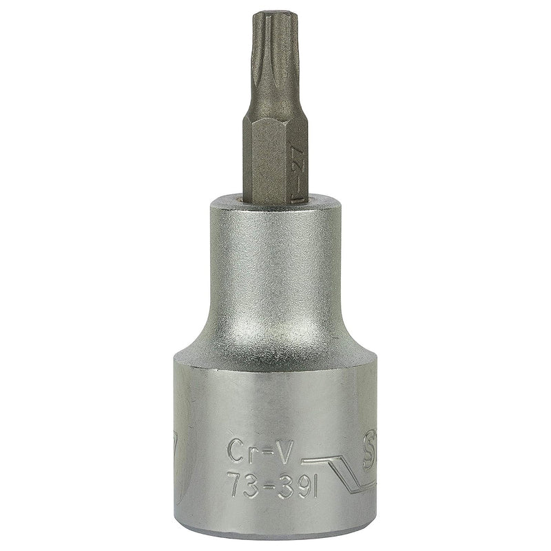 Mũi vặn vít đầu sao, gắn đầu siết bu lông cốt 1/2 inch Stanley kích thước từ T20 - T60