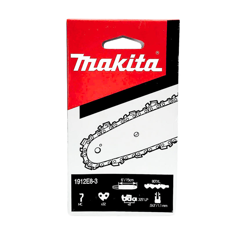 Dây xích Makita 1912E8-3 chiều dài 150mm, độ dày 1.1mm, bước xích 0.325"LP, 32 mắt xích