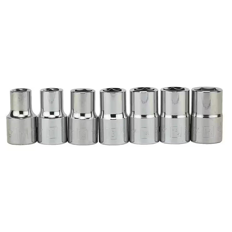 Bộ đầu tuýp kèm cần siết cốt 1/2 inch, 24 chi tiết Stanley STMT72795-8 kích thước từ 10mm - 32mm