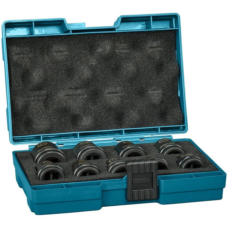 Bộ đầu tuýp 9 chi tiết cốt 1/2 inch Makita E-16570 kích thước từ 8mm-21mm, thép Cr-Mo ( Cấp 3 sao )