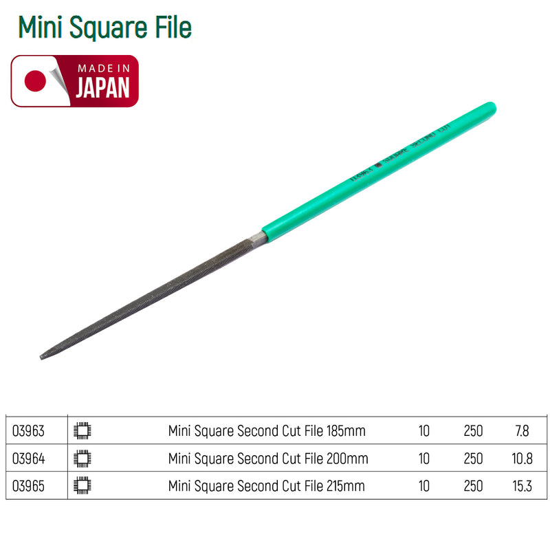 Dũa vuông mini SATA chiều dài từ 185mm - 215mm