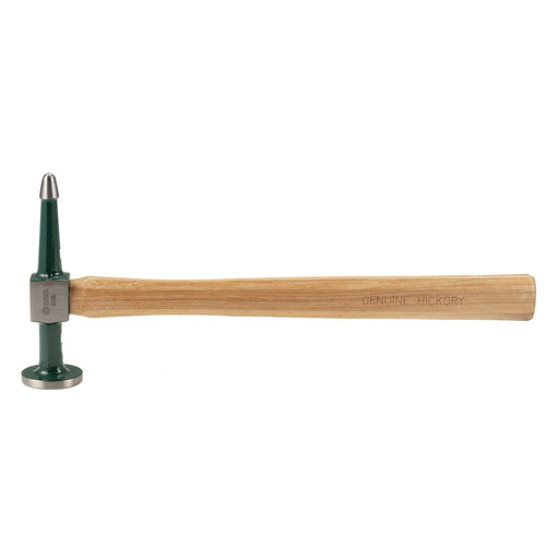 Búa gò kim loại SATA 92106 cán gỗ Hickory, đầu tròn dẹt 260g chuyên gò tôn, đồng sơn ô tô, xe máy