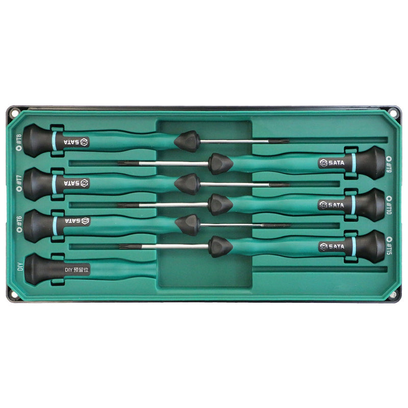 Bộ tua vít điện tử đầu sao 6 chi tiết SATA 09313