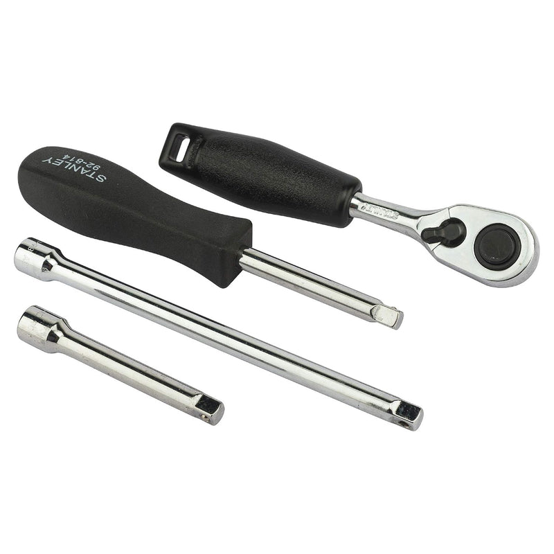 Bộ đầu tuýp và mũi vặn vít kết hợp, cốt 1/4 inch, 35 chi tiết Stanley 1-89-033
