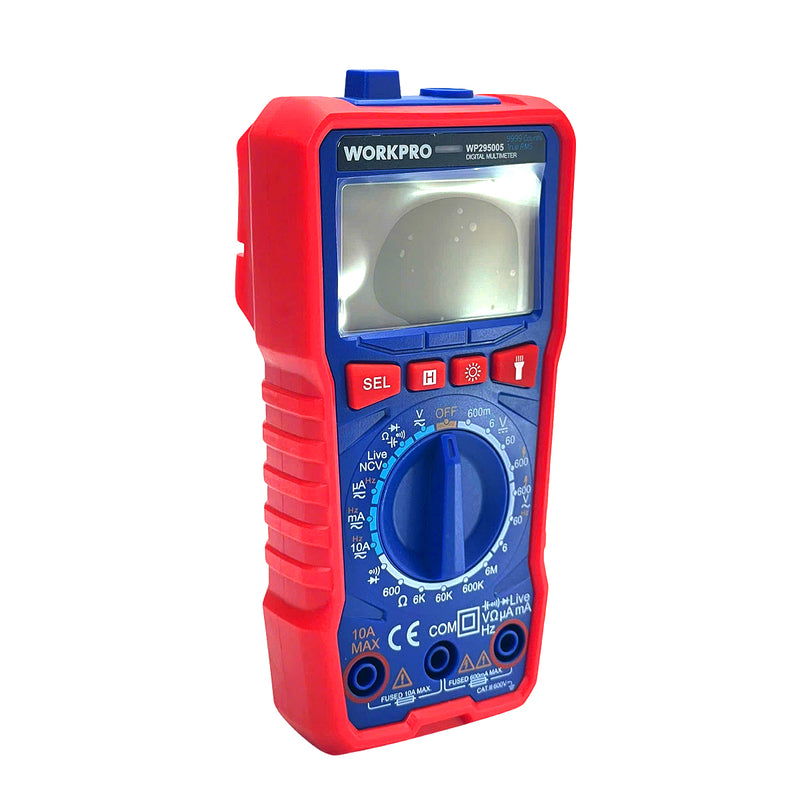 Đồng hồ đo điện vạn năng 1mV - 600V Workpro WP295005