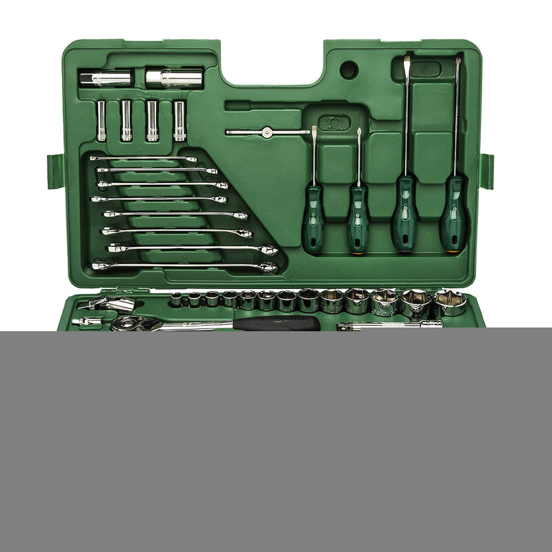 Bộ dụng cụ sửa chữa cơ khí tổng hợp 80 chi tiết SATA 09403