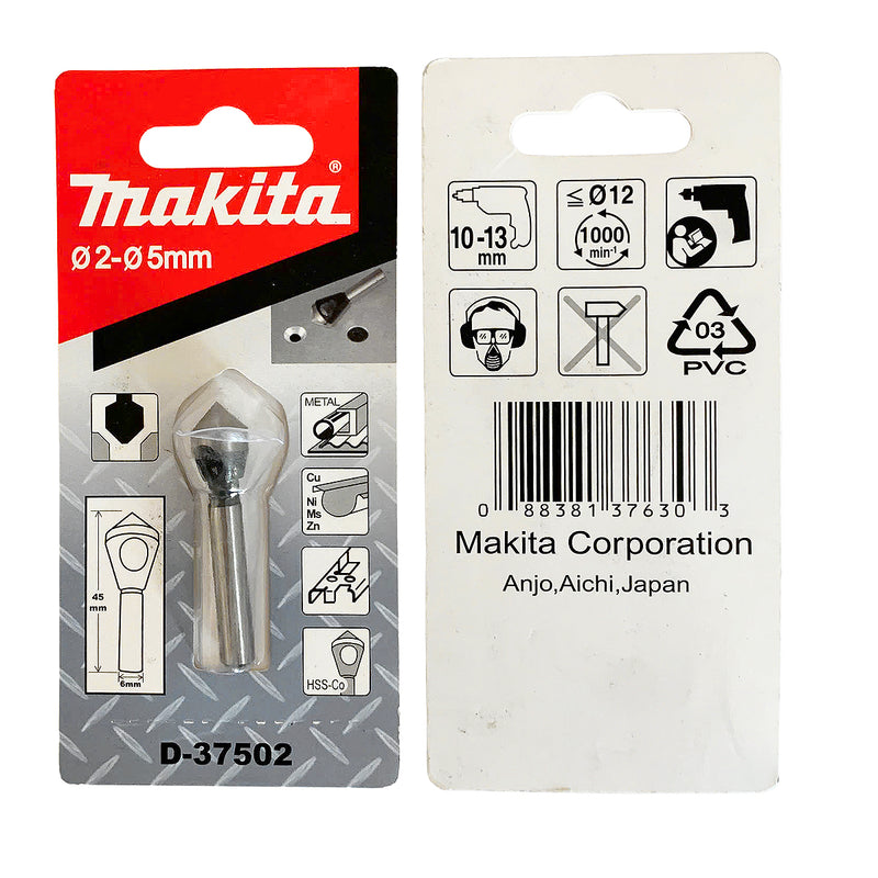 Mũi vát lỗ Makita đuôi trơn, kích thước từ 2mm-20mm