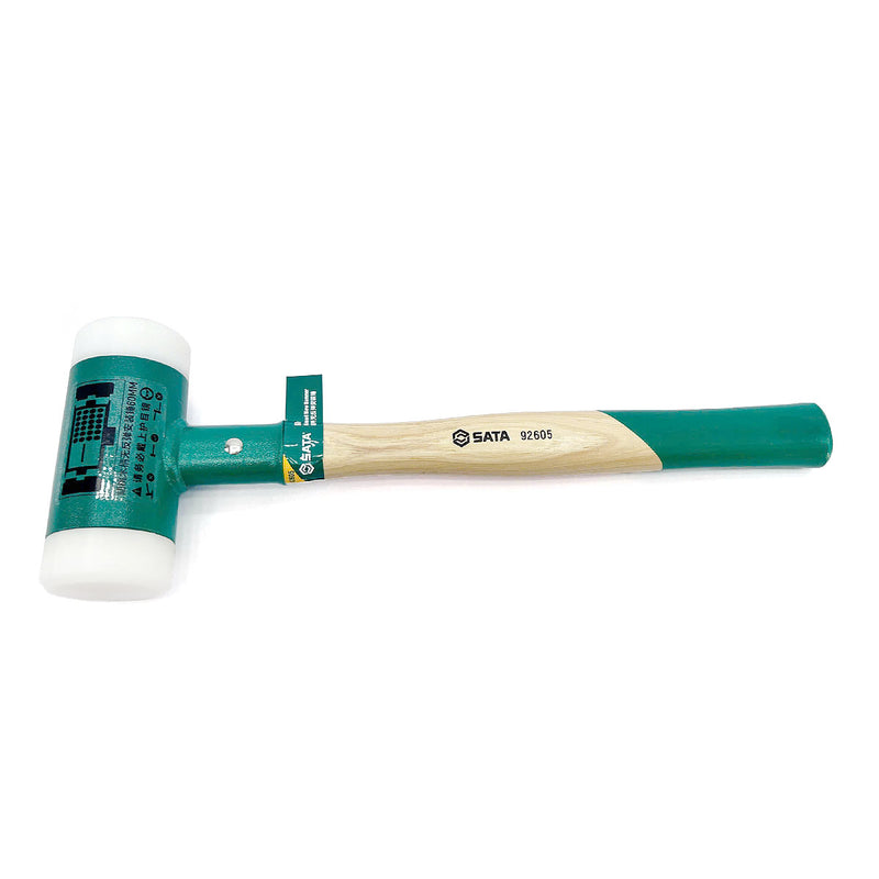 Búa nhựa chống nảy, cán gỗ Hickory SATA đường kính đầu búa từ 30mm - 60mm