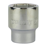 Đầu tuýp 6 cạnh mạ Chrome cốt 3/4 inch Stanley cỡ 34mm thiết kế MaxiDrive™
