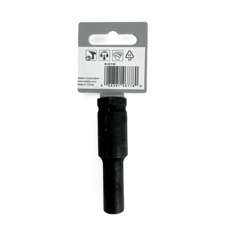 Đầu tuýp cốt 1/2 inch thân dài Makita thép Cr-Mo, kích thước từ 8mm-32mm
