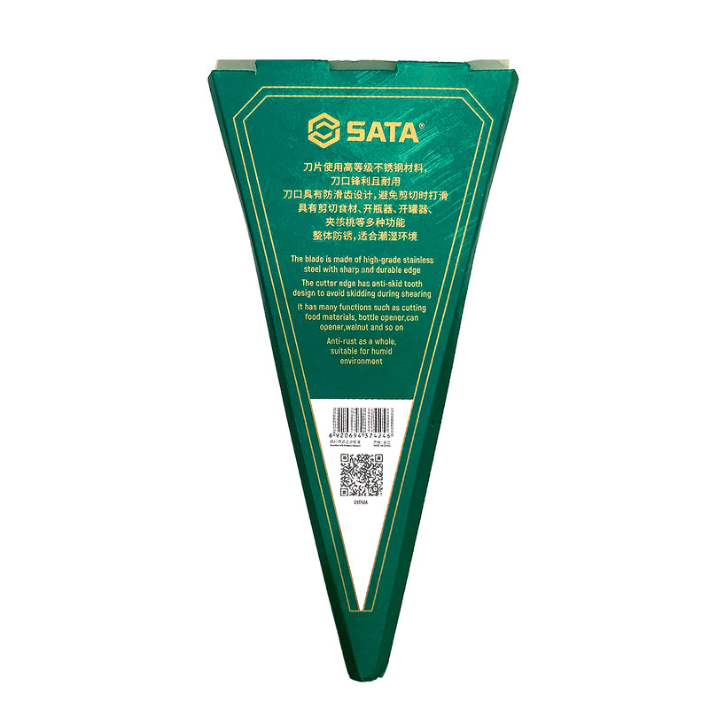 Kéo cắt mũi thẳng SATA 05652A chiều dài 177mm (7 inch), chất liệu thép không gỉ
