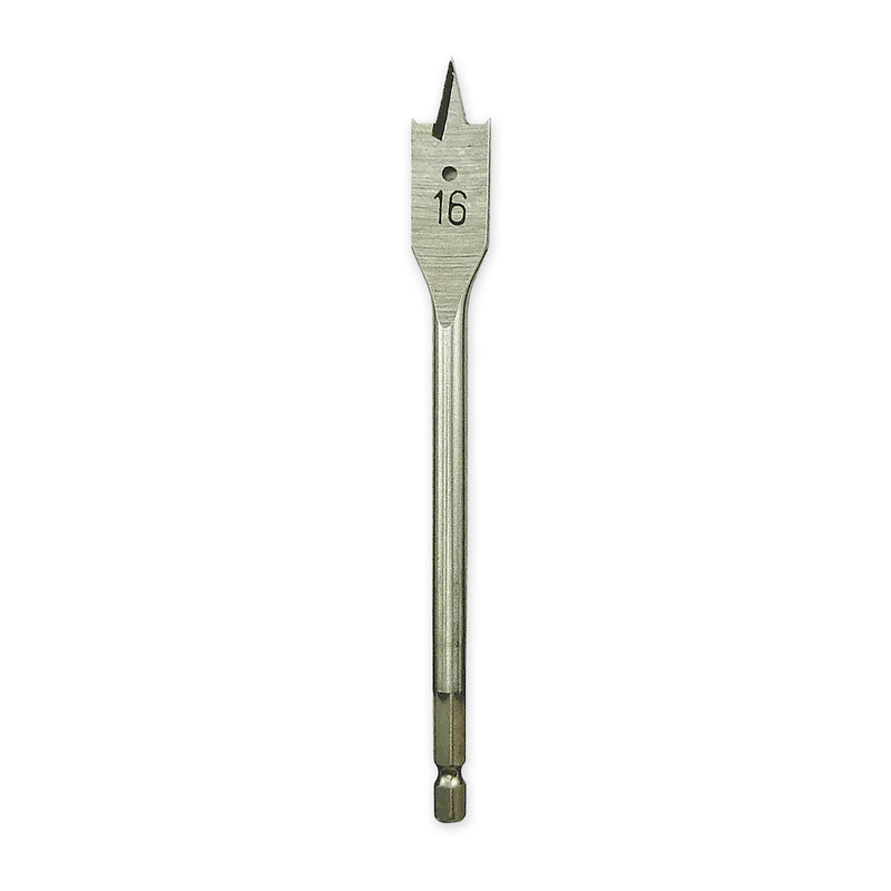 Mũi khoét gỗ đuôi cá dẹp Workpro, đuôi gài lục giác 6.35mm (1/4 inch), vật liệu thép carbon
