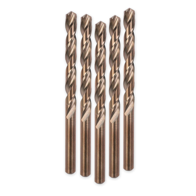 Hộp mũi khoan Inox Workpro, chủng loại HSS-G, cấp thép M35 Coban 5%, phôi thép xoắn, kích thước từ 1mm - 13mm