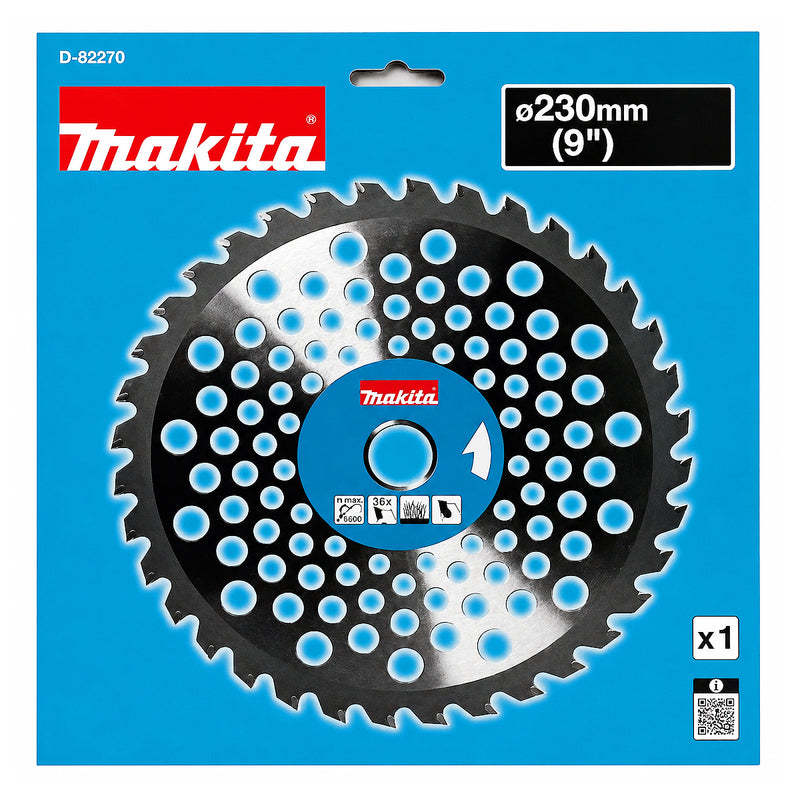 Lưỡi cắt cỏ TCT Makita D-82270 đường kính 230mm, 36 răng, cốt 25.4mm