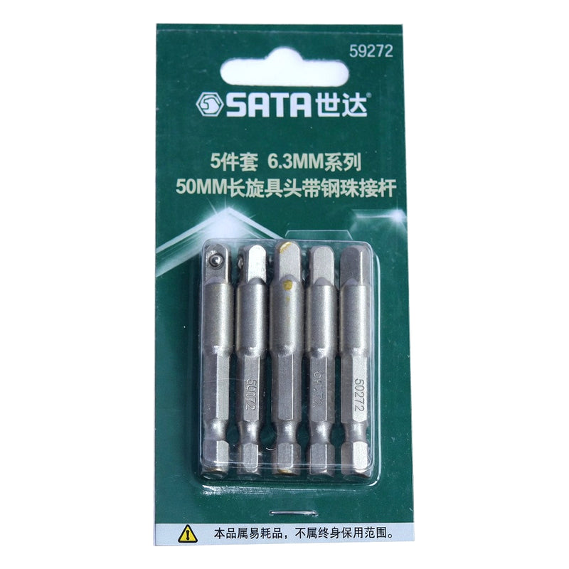 Vĩ 5 đầu chuyển vặn vít sang cốt bu lông 1/4 inch SATA