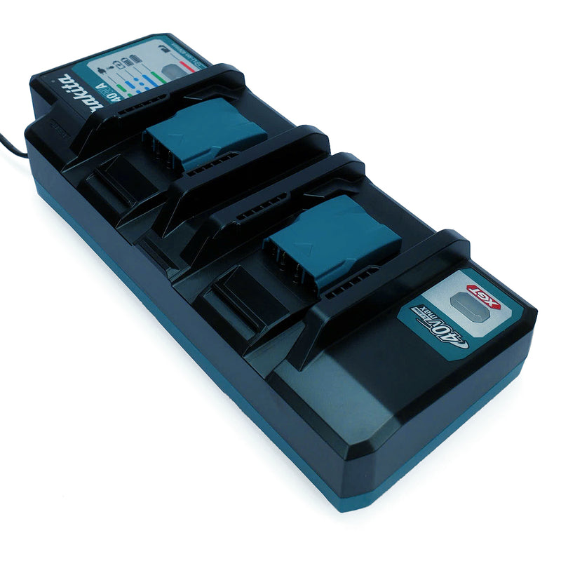 Đế sạc tiêu chuẩn 2 cổng Makita DC40WA dùng cho Pin 40Vmax XGT mã số 1911L9-4