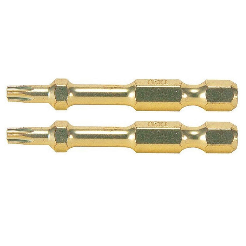 Vĩ 2 mũi vặn vít đầu sao Torsion Impact Gold Makita B-28226 kích thước T10 x 50mm