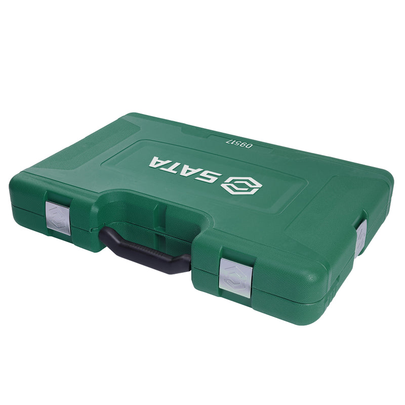 Bộ dụng cụ sửa chữa cơ khí tổng hợp 76 chi tiết SATA 09517