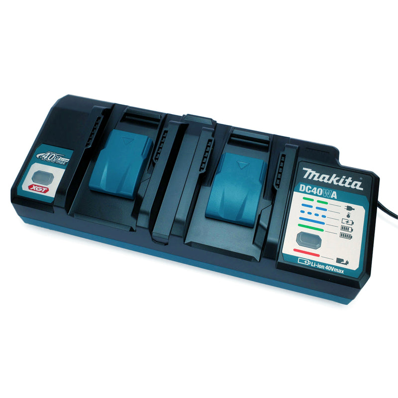 Đế sạc tiêu chuẩn 2 cổng Makita DC40WA dùng cho Pin 40Vmax XGT mã số 1911L9-4