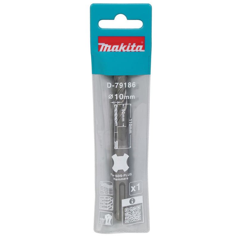 Mũi khoan bê tông Makita đường kính mũi từ 6mm - 16mm, đuôi gài SDS-Plus