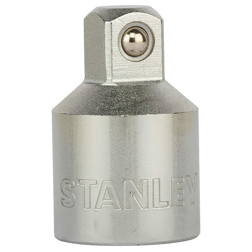 Đầu chuyển tuýp cốt cái 1/2 inch sang cốt đực 3/8 inch Stanley 1-86-414 mạ Chrome mờ