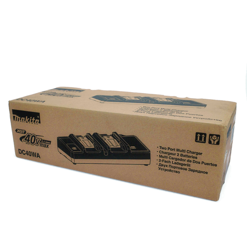 Đế sạc tiêu chuẩn 2 cổng Makita DC40WA dùng cho Pin 40Vmax XGT mã số 1911L9-4