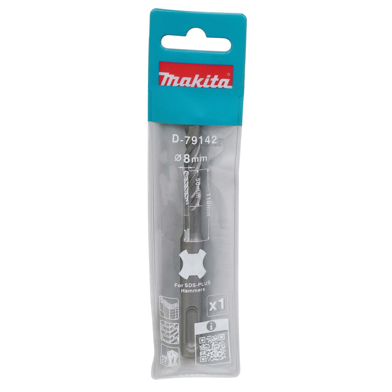 Mũi khoan bê tông Makita đường kính mũi từ 6mm - 16mm, đuôi gài SDS-Plus