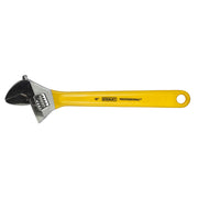 Mỏ lết tay cầm bọc nhựa màu vàng Stanley 87-796-23 kích thước 450mm (18 inch) chất liệu thép Cr-V mạ Chrome