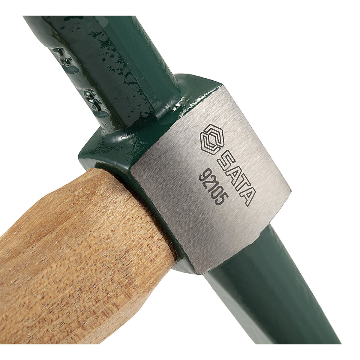 Búa gò kim loại, cán gỗ Hickory SATA 92105 chiều dài 330mm, trọng lượng 305g