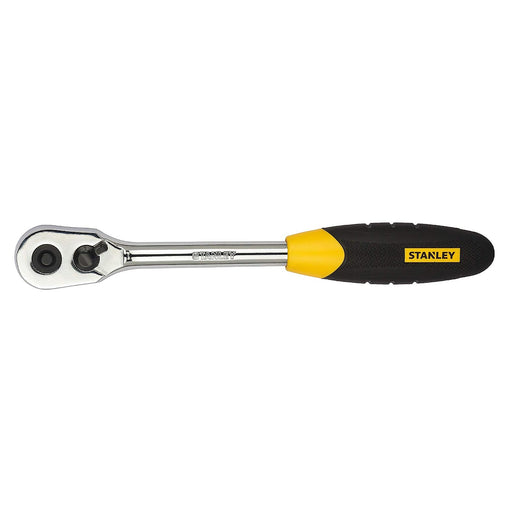 Cần siết tự động cốt 1/2 inch Stanley STMT95893-8B đầu quả lê mạ Chrome tay cầm công thái học màu vàng đen