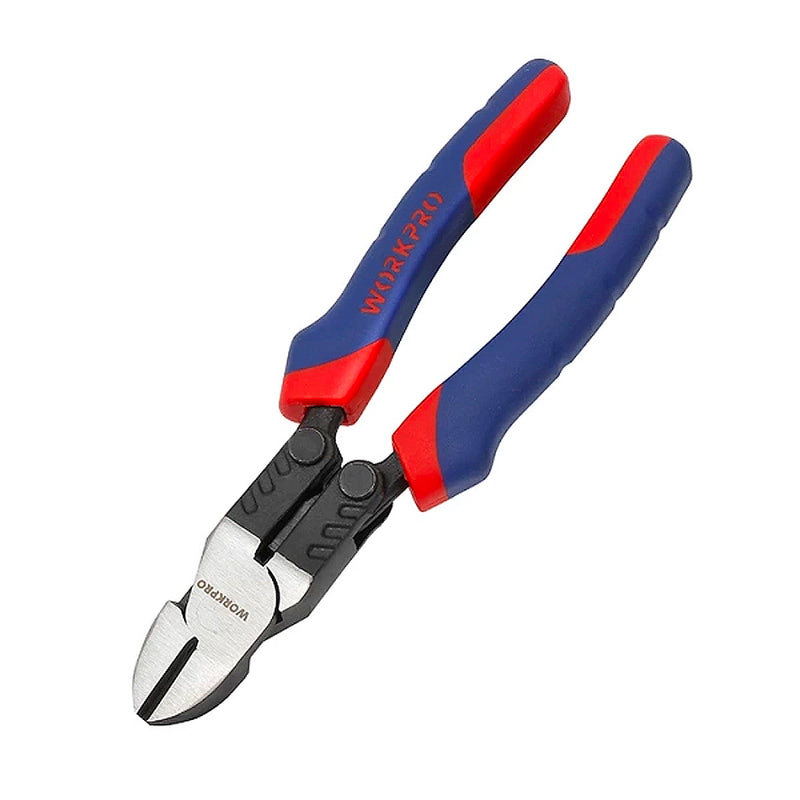 Kìm cắt loại tốt, thiết kế kiểu mới giúp tiết kiệm lực bóp, dài 7 inch (175mm) Workpro WP231090