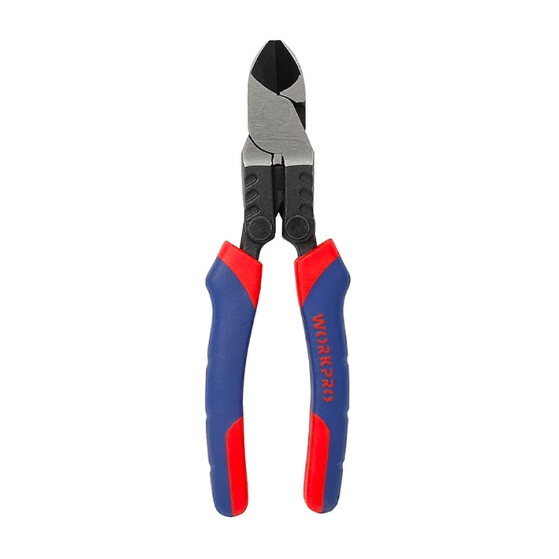 Kìm cắt loại tốt, thiết kế kiểu mới giúp tiết kiệm lực bóp, dài 7 inch (175mm) Workpro WP231090