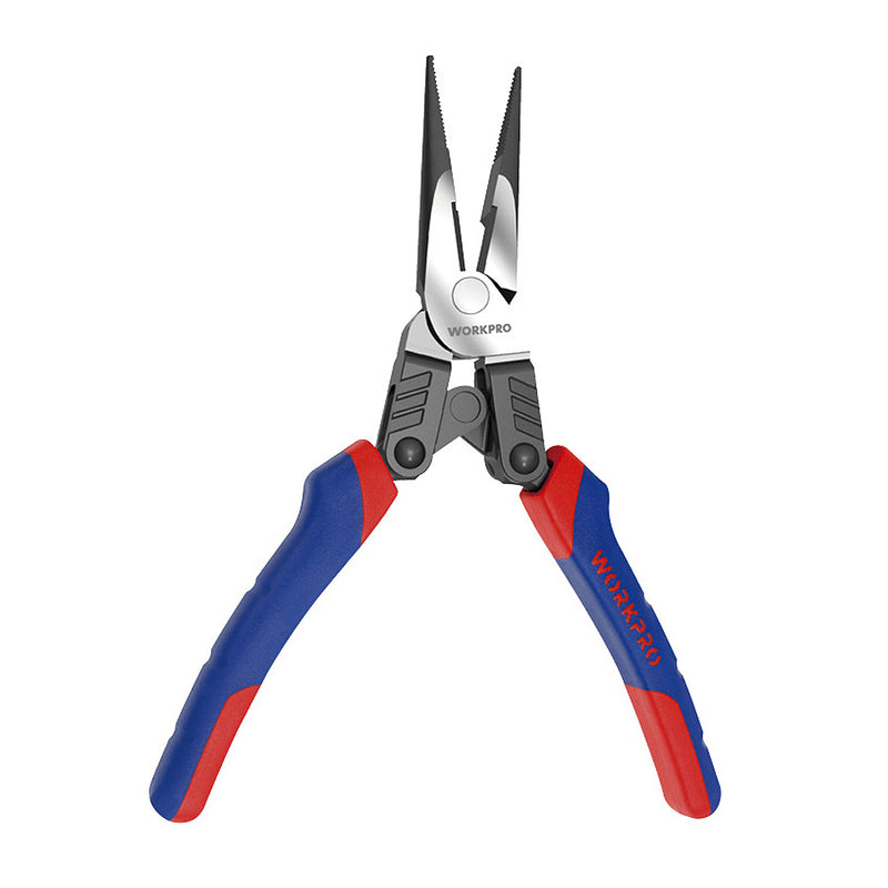 Kìm nhọn cộng lực loại tốt, thiết kế kiểu mới tiết kiệm lực bóp, dài 8 inch (200mm) Workpro WP231088